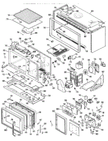 02 - Section2 parts for Ge Range JHP70VXK3 / from AppliancePartsPros.com