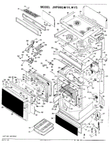 02 - Section2 parts for Ge Range JHP98GXY4 / from AppliancePartsPros.com