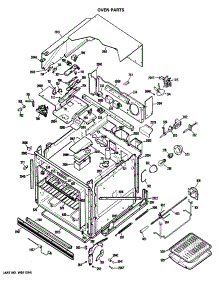 02 - Oven Parts parts for Ge Oven JKP18GXK2 / from AppliancePartsPros.com