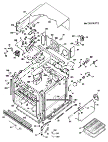 02 - Oven Parts parts for Ge Oven JKP18GXK3 / from AppliancePartsPros.com
