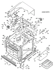 02 - Oven Parts parts for Ge Oven JKP19GXK1 / from AppliancePartsPros.com