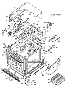 02 - Oven Parts parts for Ge Oven JKP19GXK2 / from AppliancePartsPros.com