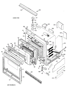03 - Lower Oven parts for Ge Oven JKP27GXD1 / from AppliancePartsPros.com