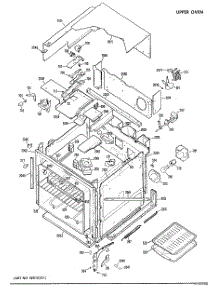 02 - Upper Oven parts for Ge Oven JKP27GXH1 / from AppliancePartsPros.com