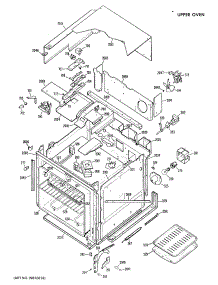 02 - Upper Oven parts for Ge Oven JKP27GXJ2 / from AppliancePartsPros.com