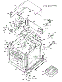 02 - Upper Oven Parts parts for Ge Oven JKP27GXJ3 / from AppliancePartsPros.com