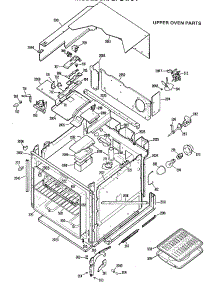 02 - Upper Oven Parts parts for Ge Oven JKP27GXJ4 / from AppliancePartsPros.com