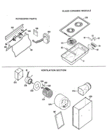 02 - Rotisserie Parts parts for Ge Cooktop JP676XJ1 / from AppliancePartsPros.com
