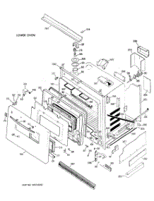 03 - Lower Oven parts for Ge Oven JKP27XJ2 / from AppliancePartsPros.com
