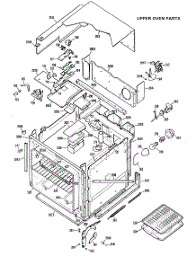 02 - Upper Oven Parts parts for Ge Oven JKP27XJ4 / from AppliancePartsPros.com