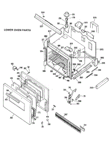 03 - Lower Oven Parts parts for Ge Oven JKP27XJ5 / from AppliancePartsPros.com