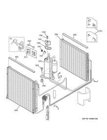 04 - Unit Parts parts for Ge Air Conditioner AZ75W12DACM1 / from AppliancePartsPros.com