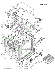 02 - Upper Oven parts for Ge Oven JKP36GXJ1 / from AppliancePartsPros.com