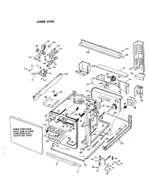 02 - Lower Oven parts for Ge Oven JKP36X10 / from AppliancePartsPros.com