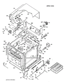 02 - Upper Oven parts for Ge Oven JKP38GXJ2 / from AppliancePartsPros.com