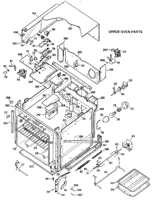 02 - Upper Oven Parts parts for Ge Oven JKP39GXK4 / from AppliancePartsPros.com