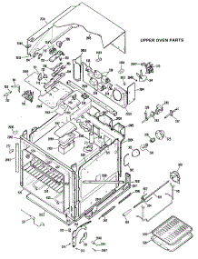 02 - Upper Oven Parts parts for Ge Oven JKP46GXK1 / from AppliancePartsPros.com