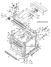 03 - Lower Oven Parts parts for Ge Oven JKP46GXK2 / from AppliancePartsPros.com