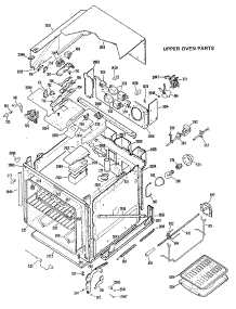 02 - Upper Oven Parts parts for Ge Oven JKP47GXK1 / from AppliancePartsPros.com