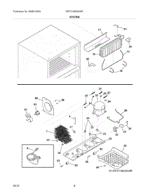 09 - System parts for Frigidaire Refrigerator WRT21MG3AWR / from AppliancePartsPros.com