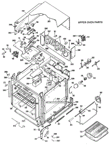 02 - Section2 parts for Ge Oven JKP48GXK4 / from AppliancePartsPros.com