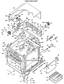 02 - Upper Oven Parts parts for Ge Oven JKP48GXK5 / from AppliancePartsPros.com
