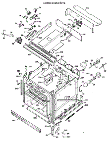 03 - Lower Oven Parts parts for Ge Oven JKP48GXK5 / from AppliancePartsPros.com