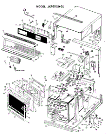02 - Lower Oven parts for Ge Oven JKP55GXD1 / from AppliancePartsPros.com
