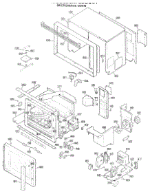 02 - Microwave Oven parts for Ge Oven JKP60GX01 / from AppliancePartsPros.com