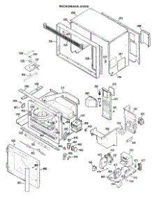 02 - Microwave Oven parts for Ge Oven JKP60GX02 / from AppliancePartsPros.com