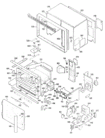 02 - Section2 parts for Ge Oven JKP67GX01 / from AppliancePartsPros.com