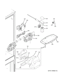 04 - Fresh Food Section parts for Ge Refrigerator PFCS1PJZH SS / from AppliancePartsPros.com