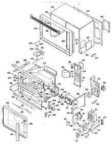 02 - Section2 parts for Ge Oven JKP77GXJ1 / from AppliancePartsPros.com