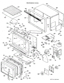 02 - Microwave Oven parts for Ge Oven JKP78GXK1 / from AppliancePartsPros.com
