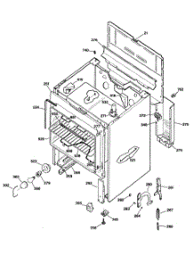 02 - Section2 parts for Ge Range JBC17GXR2 / from AppliancePartsPros.com