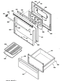 03 - Section3 parts for Ge Range JBC17GXR2 / from AppliancePartsPros.com