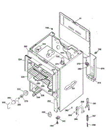 03 - Section3 parts for Ge Range JBC17GXR3 / from AppliancePartsPros.com