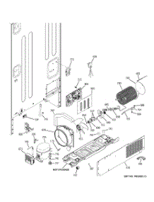 07 - Machine Compartment parts for Ge Refrigerator PFQS5PJZA SS / from AppliancePartsPros.com