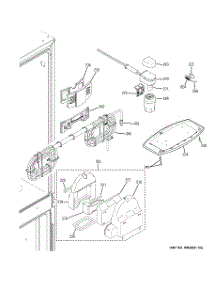 04 - Fresh Food Section parts for Ge Refrigerator PFQS5PJZH SS / from AppliancePartsPros.com