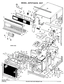 02 - Section2 parts for Ge Oven JKP97GX06 / from AppliancePartsPros.com