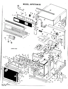 02 - Section2 parts for Ge Oven JKP97GX08 / from AppliancePartsPros.com