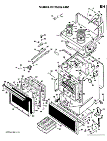 03 - Section3 parts for Ge Range RH758GXH2 / from AppliancePartsPros.com