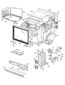 02 - Section2 parts for Ge Range RH758GXJ3 / from AppliancePartsPros.com
