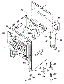 02 - Section2 parts for Ge Range RB524XR3 / from AppliancePartsPros.com