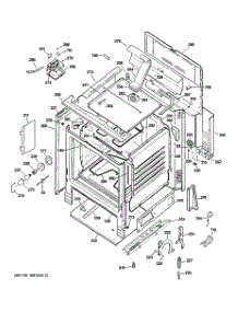 02 - Body Parts parts for Ge Range RCB790S J1SA / from AppliancePartsPros.com