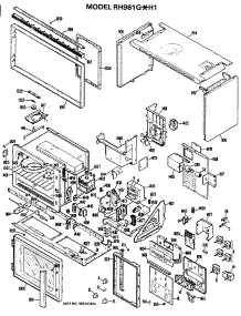 02 - Section2 parts for Ge Range RH961GXH1 / from AppliancePartsPros.com