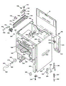 02 - Section2 parts for Ge Range JBP22GXR2 / from AppliancePartsPros.com