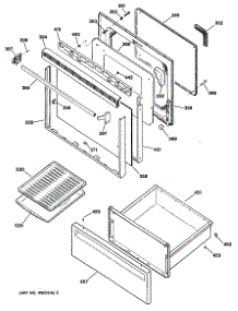 03 - Section3 parts for Ge Range JBP22GXR2 / from AppliancePartsPros.com