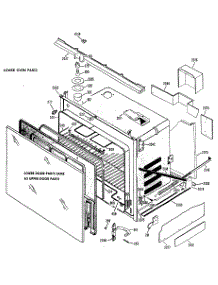 02 - Section2 parts for Ge Oven JKS26GXJ1 / from AppliancePartsPros.com