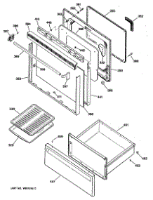 02 - Section2 parts for Ge Range JBP22GXR3 / from AppliancePartsPros.com